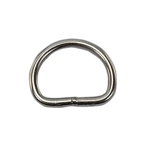 Marin & Fritid D-ring 4x25 mm rostfri 2-pack