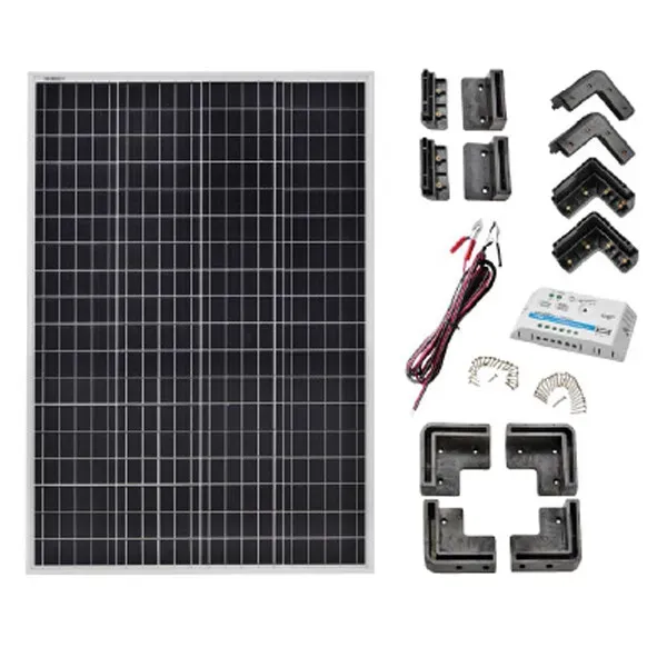 1852 solcellspaket komplett kit 160W 12V
