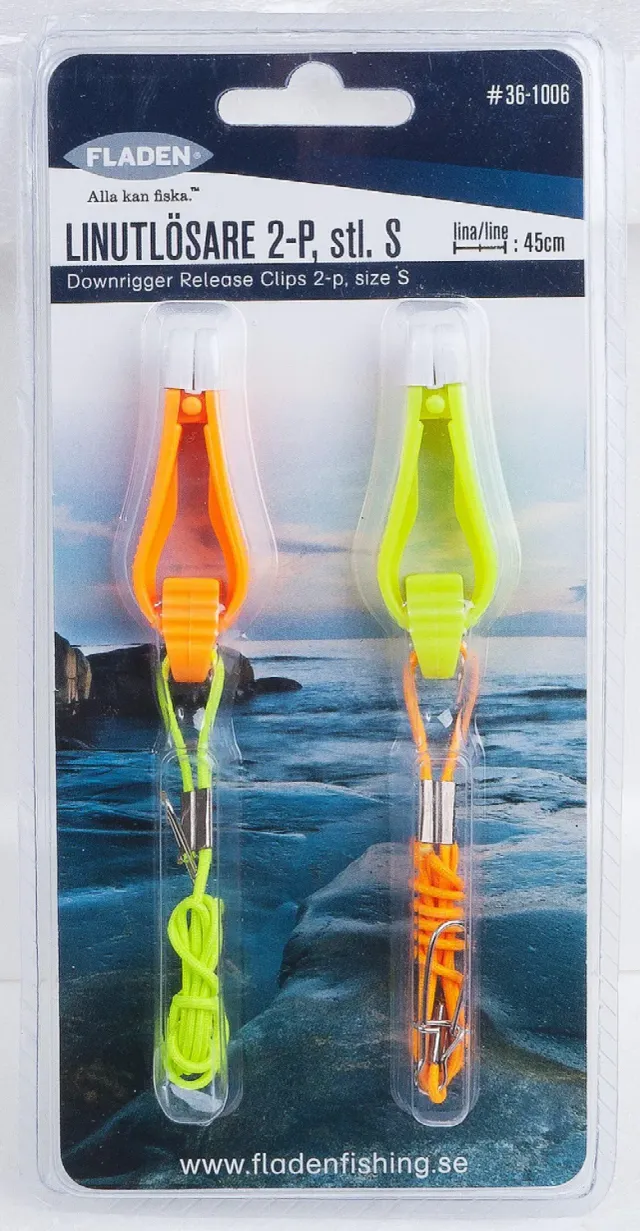 Marin & Fritid Downrigger release clips 6 cm S 2-pack