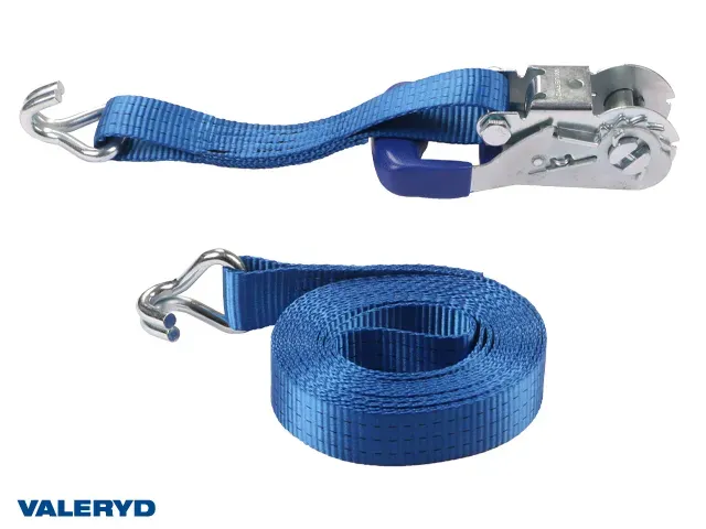 Marin & Fritid spännbandsset 38mm 5m 1500 daN med krok