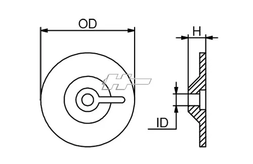 Marin & Fritid anod CMP5532193900A trimfena aluminium 9,9–15 hk