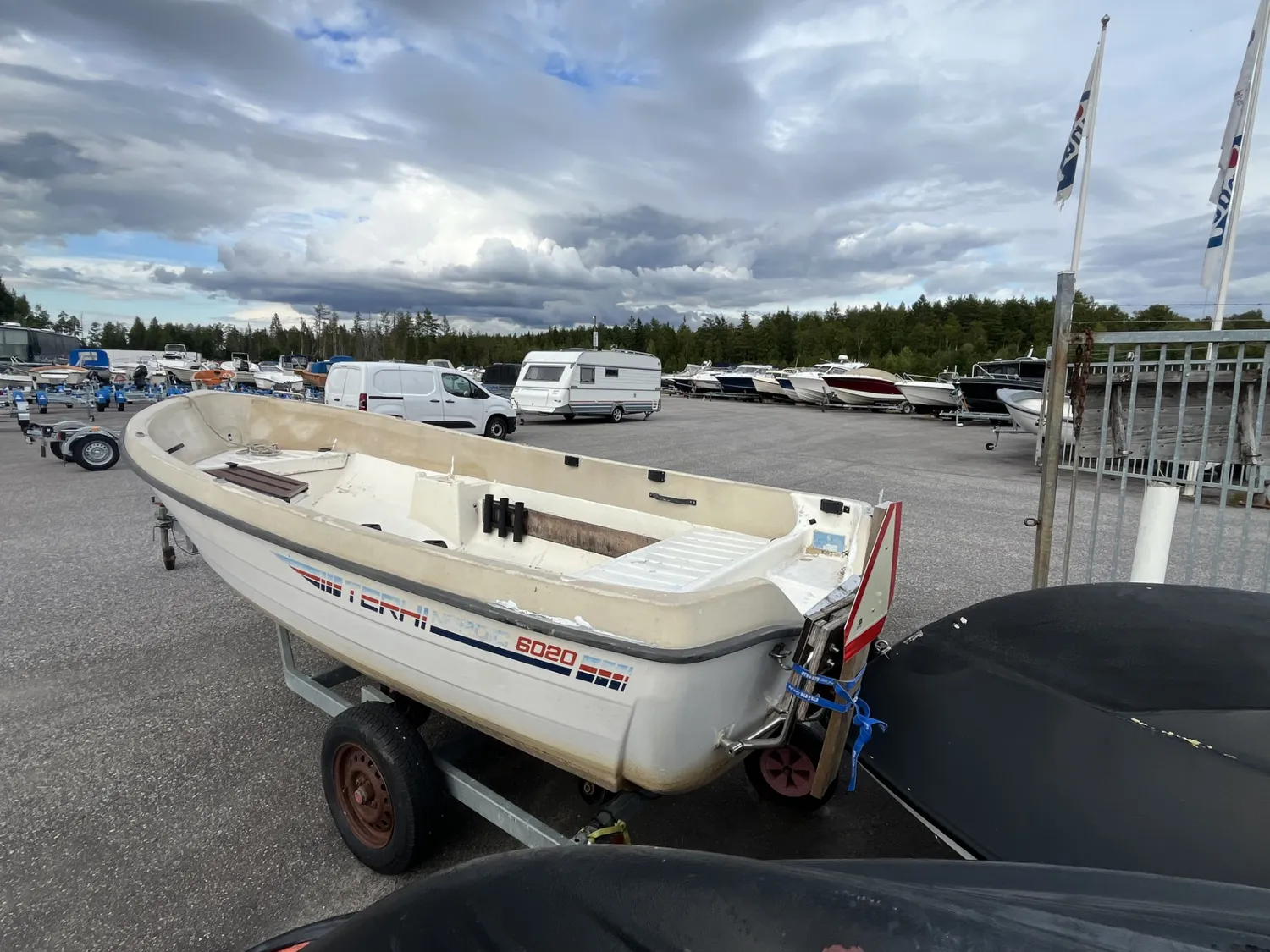 Terhi 6020 Nordic båt begagnad stabil fiske