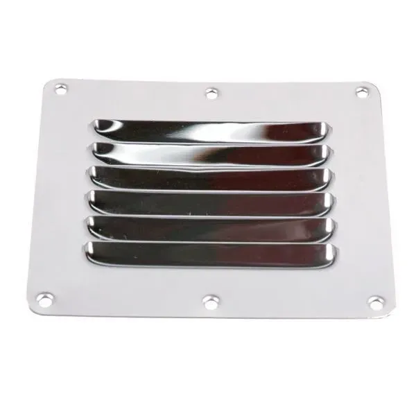 Marin & Fritid ventilationsgaller 125x110mm rostfritt