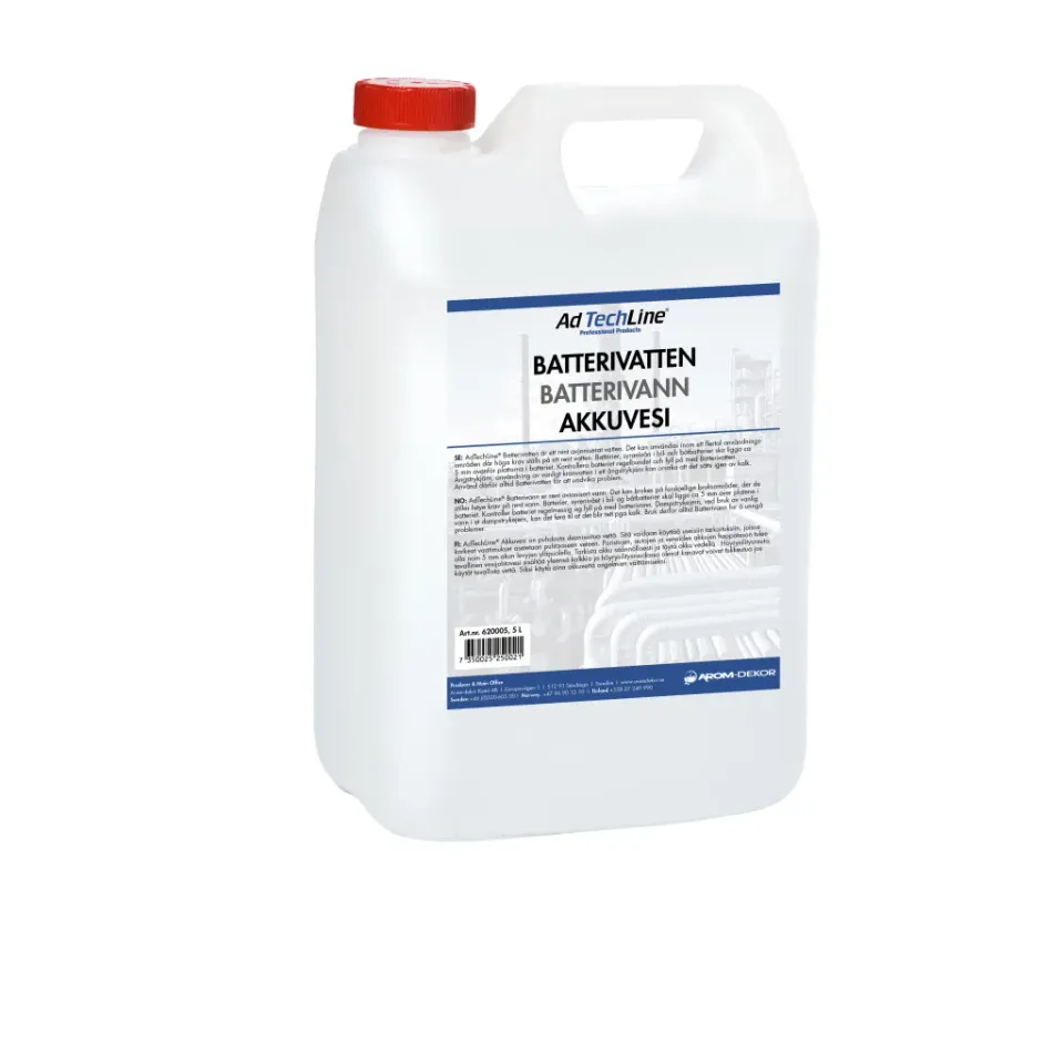 AdTechLine batterivatten 5L avjoniserat