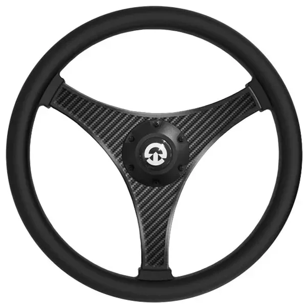 Marin & Fritid Riviera ratt carbon svart 350 mm