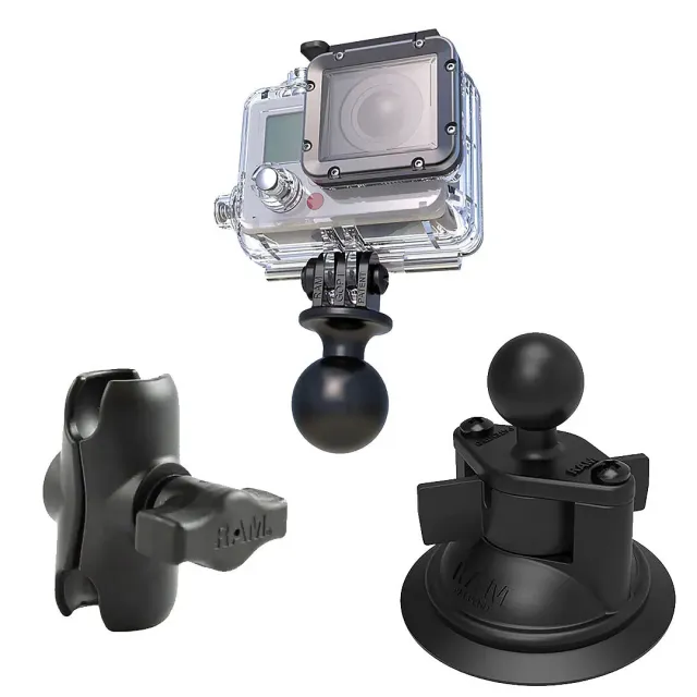 RAM Twist-Lock B actionkamerafäste GoPro sugkopp