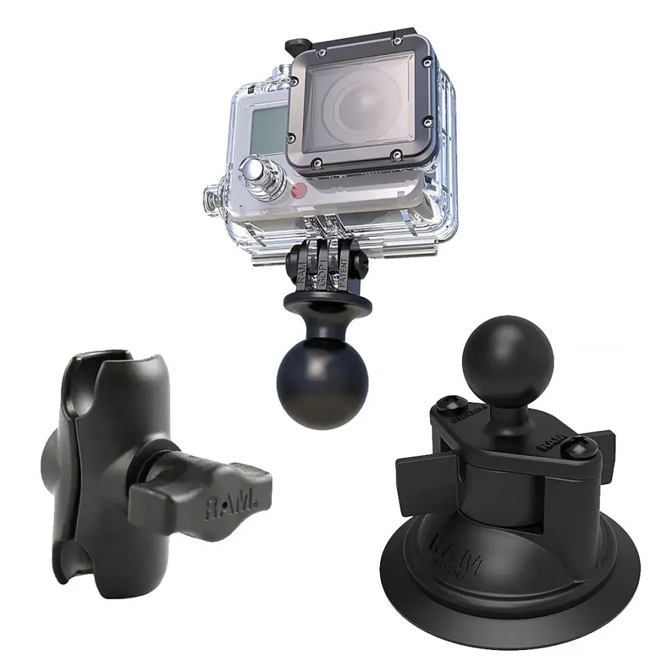 RAM Twist-Lock B actionkamerafäste GoPro sugkopp