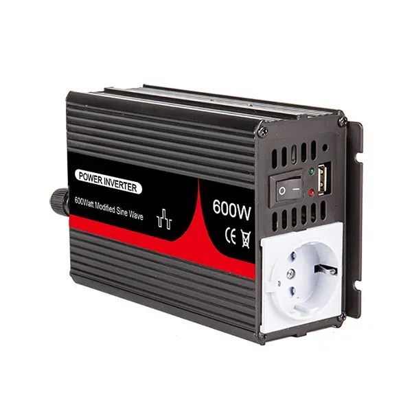 Marin & Fritid inverter 12V till 220V 600W modifierad