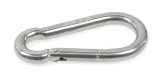 1852 Karbinhake 4x40 RF-stål rostfri enhands