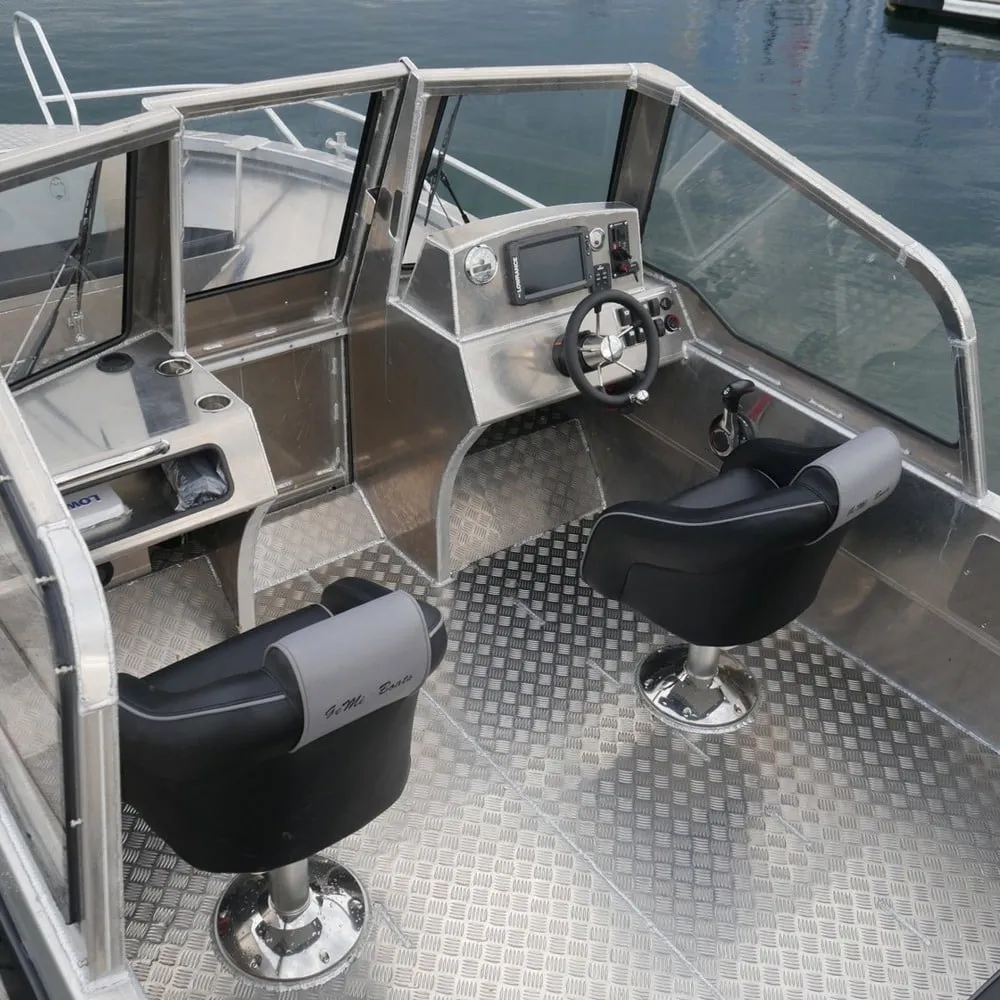 Skärgårdsvarvet GeMi 630 BR aluminiumbåt 6,3 m sjöduglig