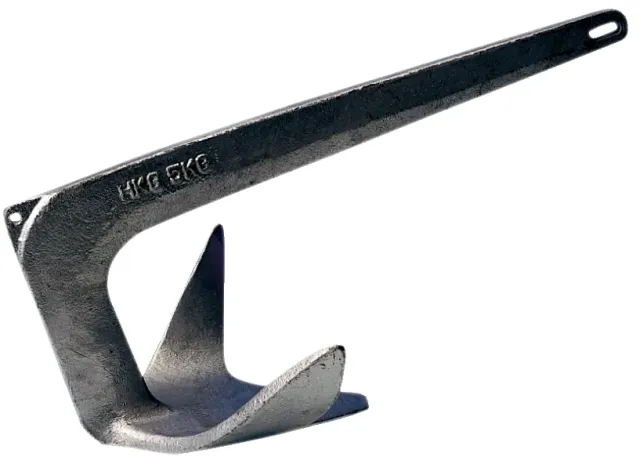 1852 M-ankare båtankare 2 kg galvat för småbåt