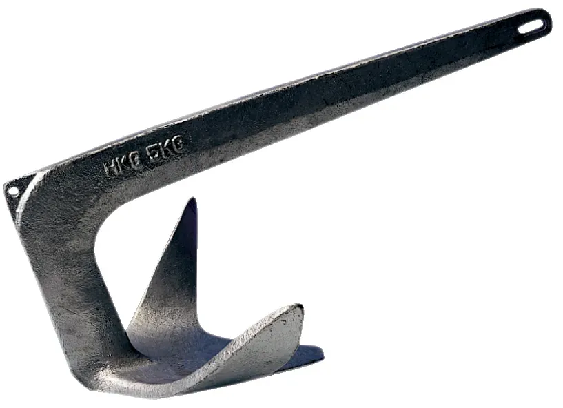1852 M-ankare båtankare 2 kg galvat för småbåt