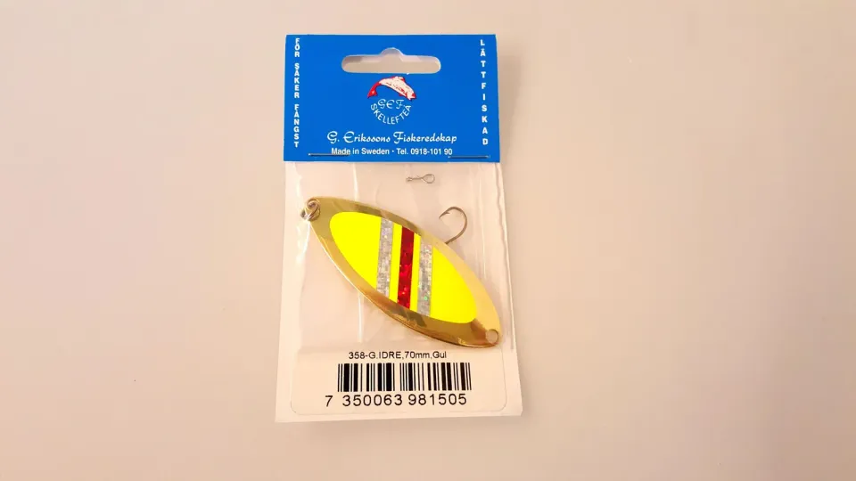 Marin & Fritid Idre skeddrag 15 g 70 mm guld