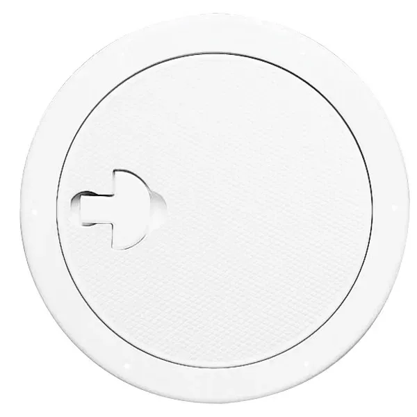Marin & Fritid Inspektionslucka rund vit 265 mm tät