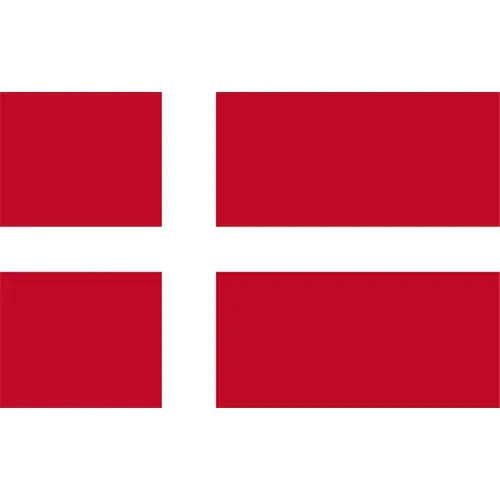 Marin & Fritid gästflagga Danmark 30x20 cm vävd polyester