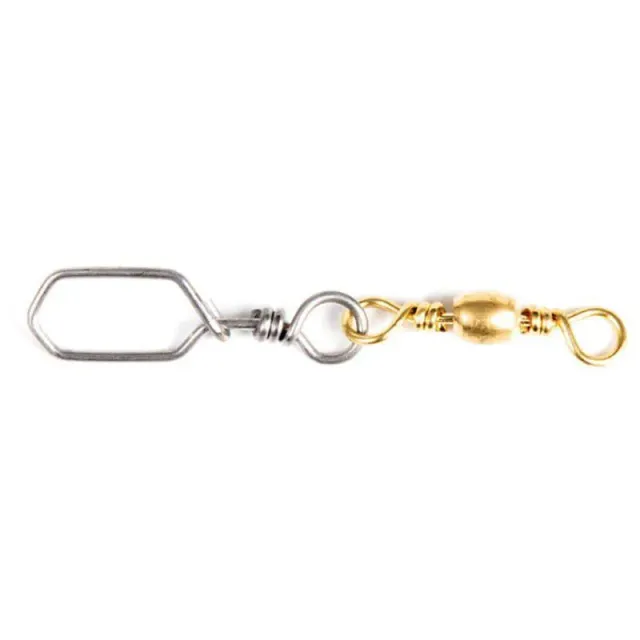 Marin & Fritid Lekande mässing med hake stl 10 10-pack