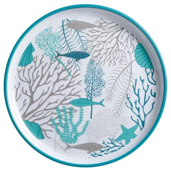 Marin & Fritid MB Coastal Acqua tallrik 25 cm 6-pack