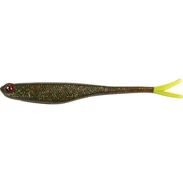 Marin & Fritid Twin Tail Shad jigg 12,5cm motoroil