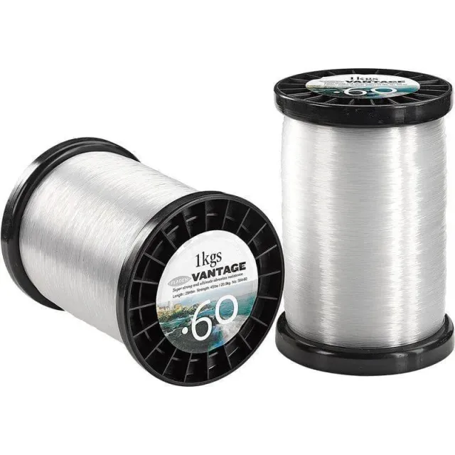 Marin & Fritid Vantage Pro Bulk fiskelina 1kg transparent 1,2mm