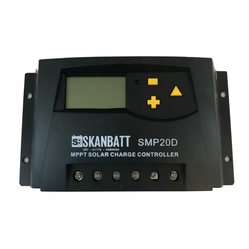 Skanbatt MPPT 12/24V 20A solcellsregulator med display