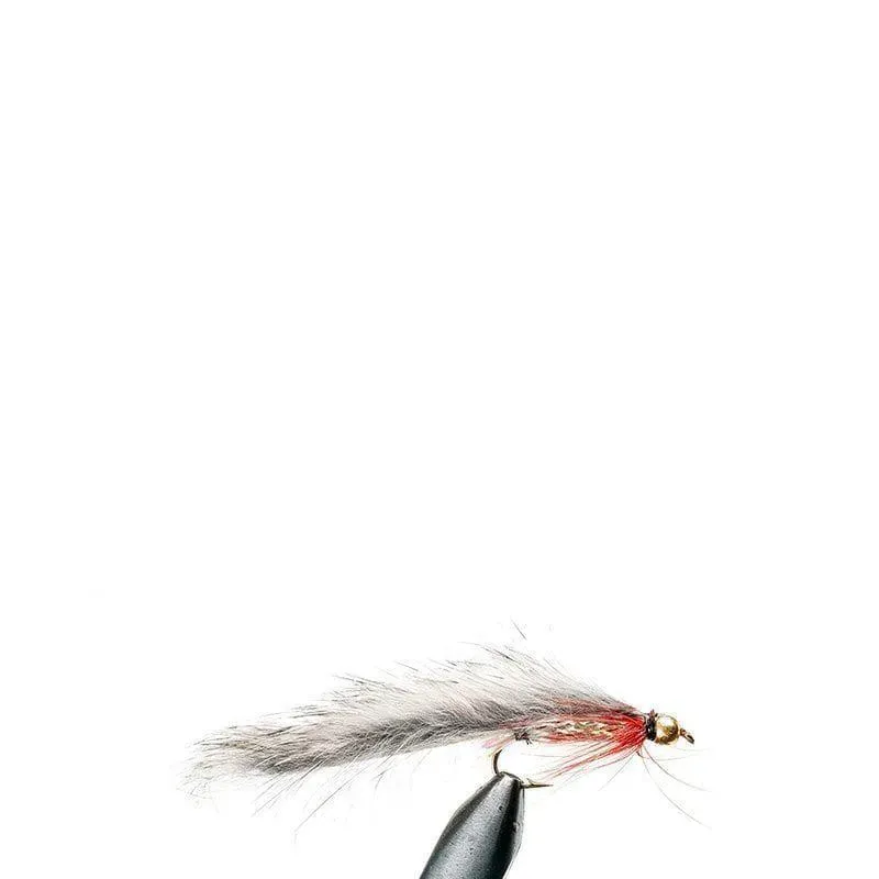 Marin & Fritid Grey Goldhead Zonker fluga