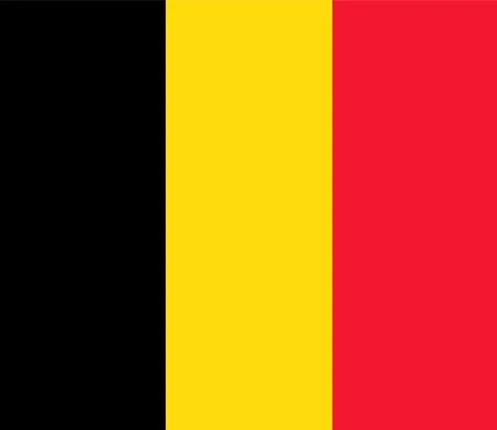 Marin & Fritid Gästflagga Belgien 30x20 cm polyester