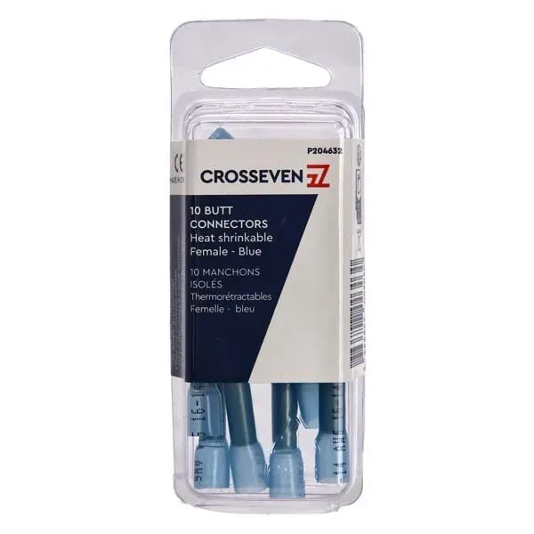 Skarvhylsa med Lim Blå 1,5-2,5mm² 10-pack Vattentät