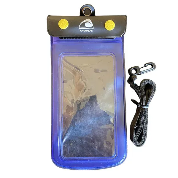 O´wave IPX8 vattentät mobilficka 5 tum plast ZIP