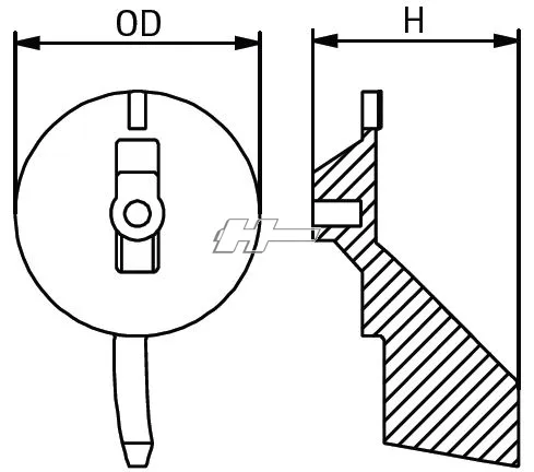 Marin & Fritid anod trimfena magnesium Yamaha 70-100hk
