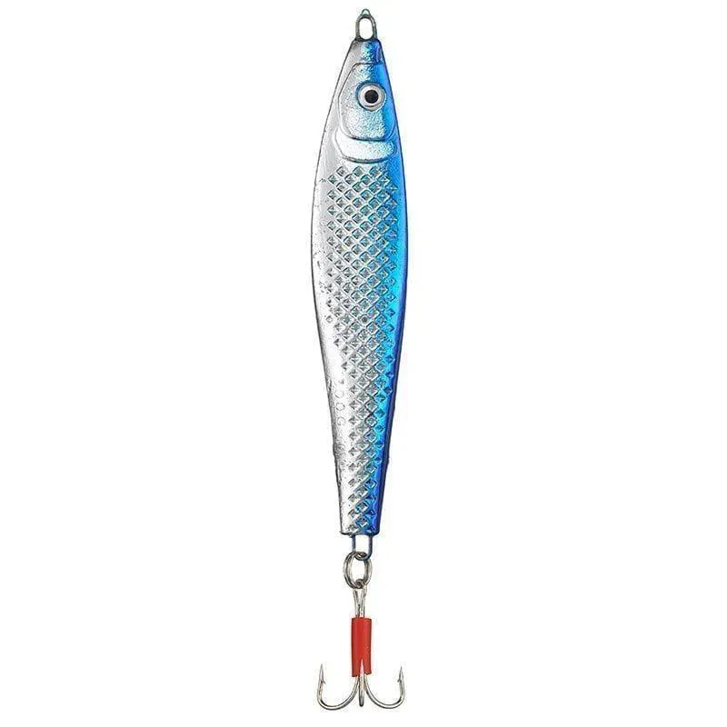 Marin & Fritid Norgepilken 100 g pilk silver/blå