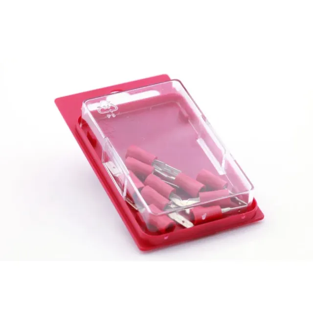 Marin & Fritid 940RED kabelsko röd 10-pack blister flatstift