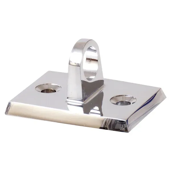 Marin & Fritid väggbeslag räckeslina krom 22 mm