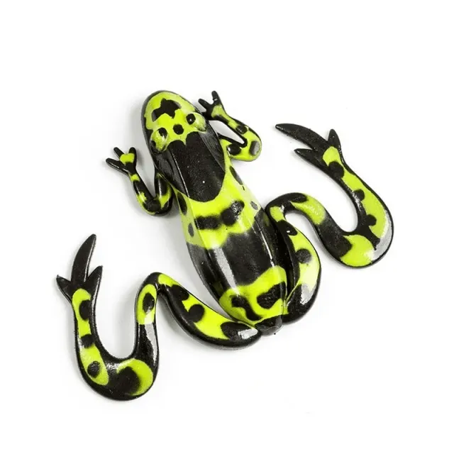 Marin & Fritid Swimming Frog jigg 6,5 cm yellow poison