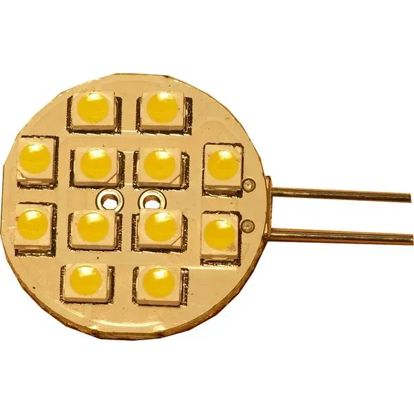 Marin & Fritid LED G4 lampa 10-30V 12 dioder varmvitt