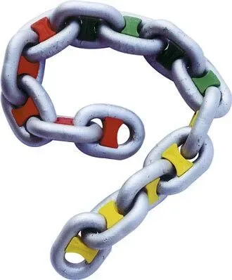 Marin & Fritid Kättingmarkering 3/8" gul 8-pack
