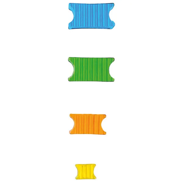 Marin & Fritid Kättingmarkering 8 mm markörer blå 10-pack plast
