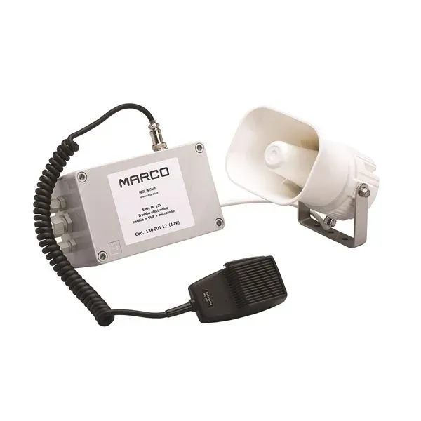Marco Signalhorn 12V mistlur mikrofon VHF 112dB