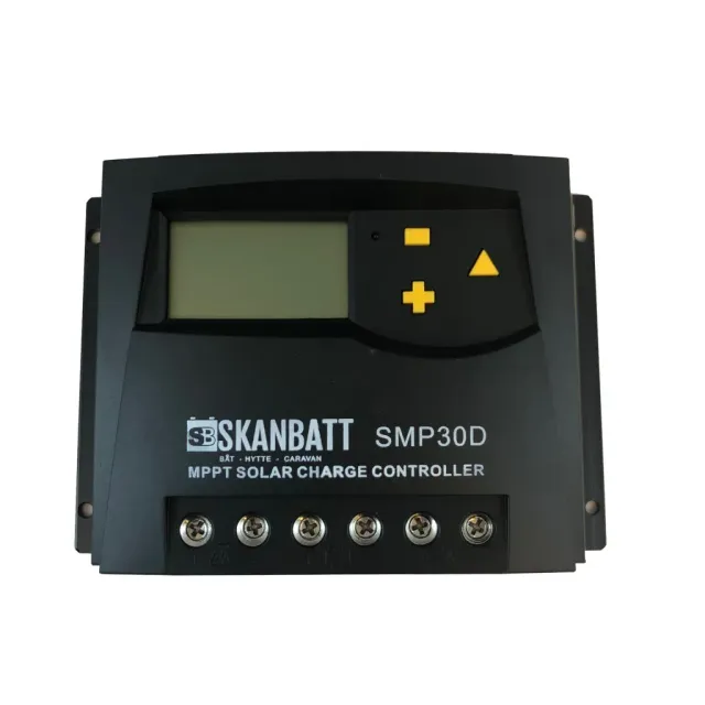 Skanbatt MPPT 12/24V 30A solcellsregulator med display