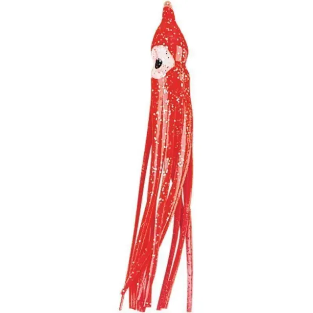 Marin & Fritid Bläckfiskar 9 cm rödfluo 3-pack
