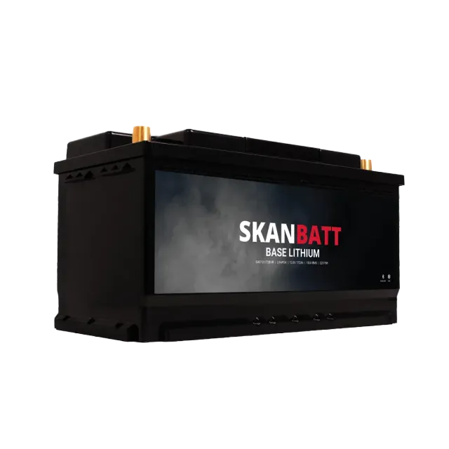 Skanbatt Base Lithium batteri 12V 172Ah Bluetooth Heat
