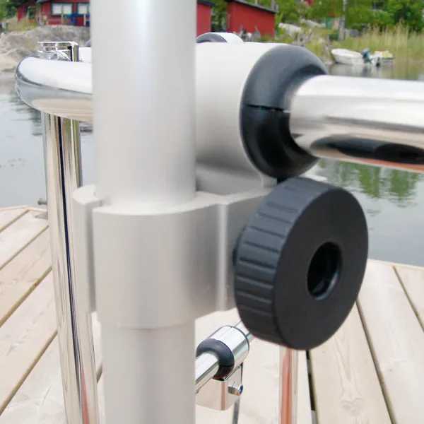Marin & Fritid fäste solcellspanel justerbart med stång