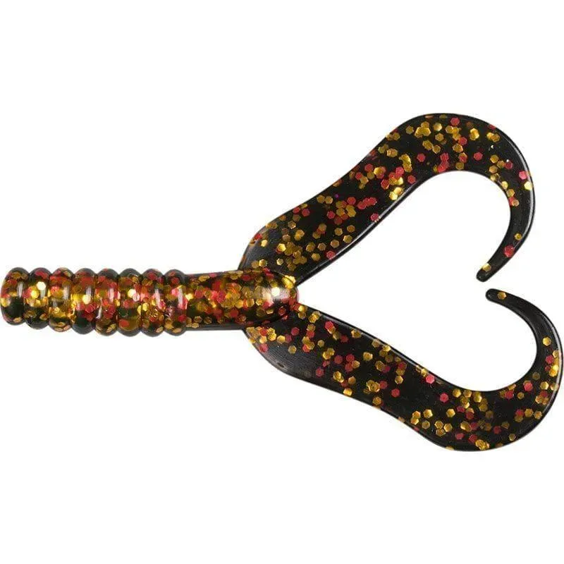 Marin & Fritid Double Tail jigg 75mm dark gold