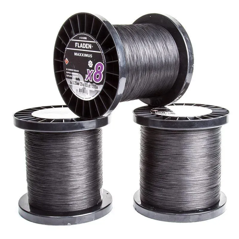 Maxximus 8X flätlina 0,21 mm 1200 m 19 kg Teflon