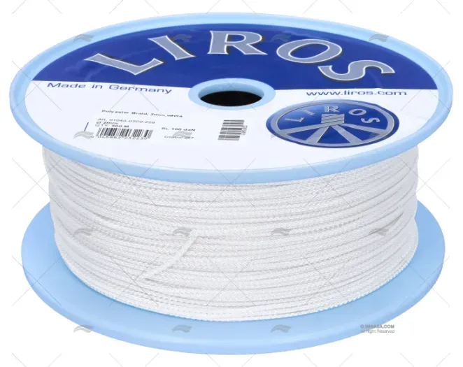 Marin & Fritid Kräftlina polyester 4 mm 100 m UV
