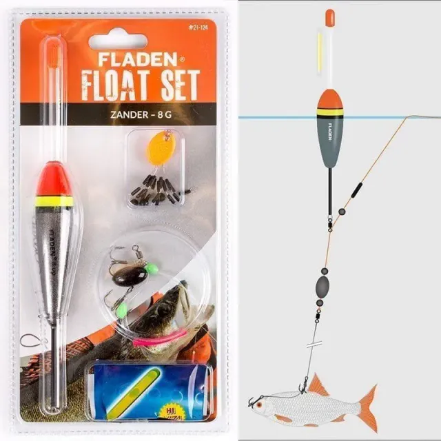 Marin & Fritid Zander flötesset 8 gram gös