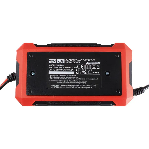 Marin & Fritid 1852 Smartladdare batteriladdare 8A 12V