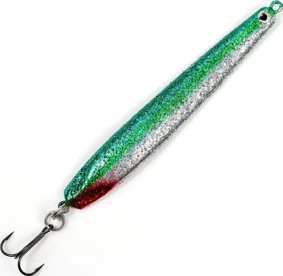Escaping Herring skeddrag 22g mörkgrön silverglitter