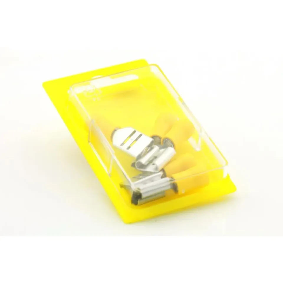 Marin & Fritid kabelsko 555YLW gul 5-pack