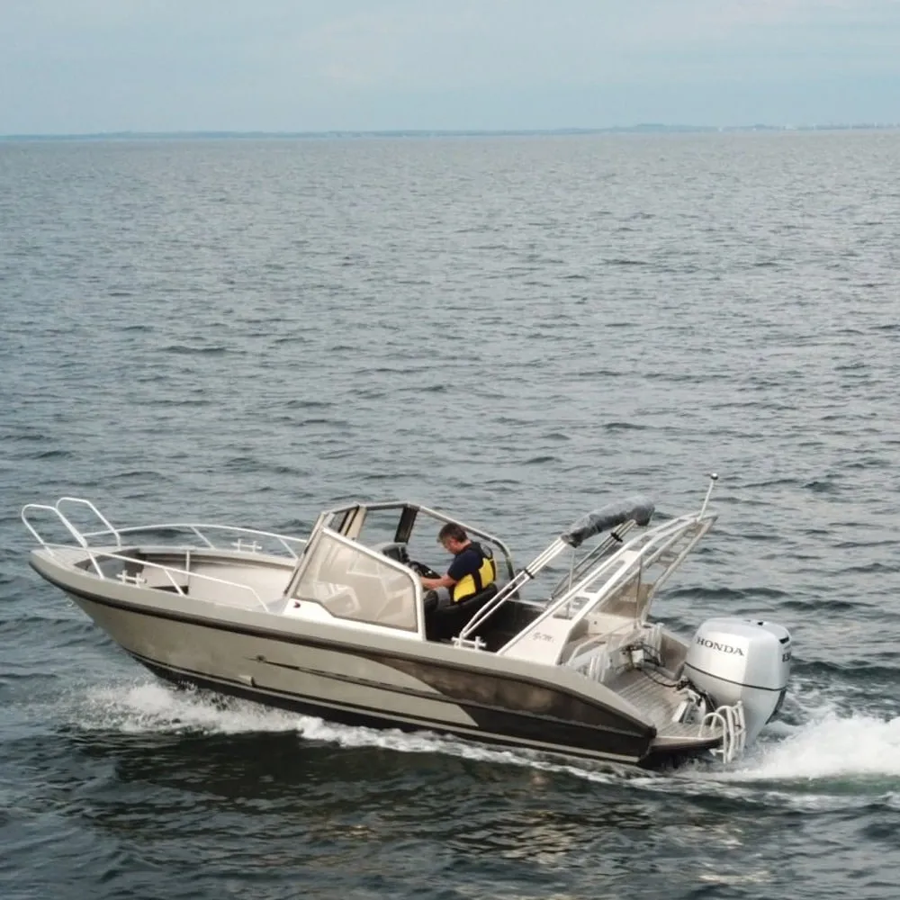 Skärgårdsvarvet GeMi 630 BR aluminiumbåt 6,3 m sjöduglig