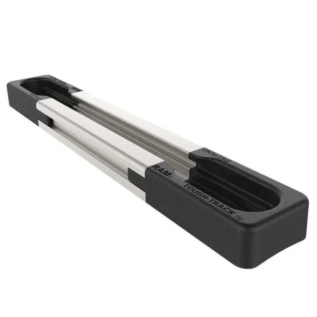 Marin & Fritid 3 tum aluminiumskena med ändlock extruderad